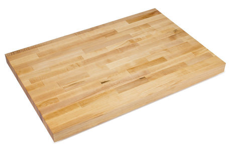 John Boos BKSC52V Hard Maple 2.25" Commercial Top - 24" Wide MPL BKSC 48X24X2-1/4 VARNIQ