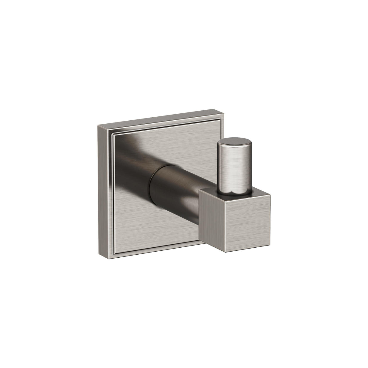 Amerock BH36070G10 Brushed Nickel Single Robe Hook 1-7/8 in. (48 mm) Length Towel Holder Appoint Towel Hook for Bathroom Bathroom Hardware Bath Accessories