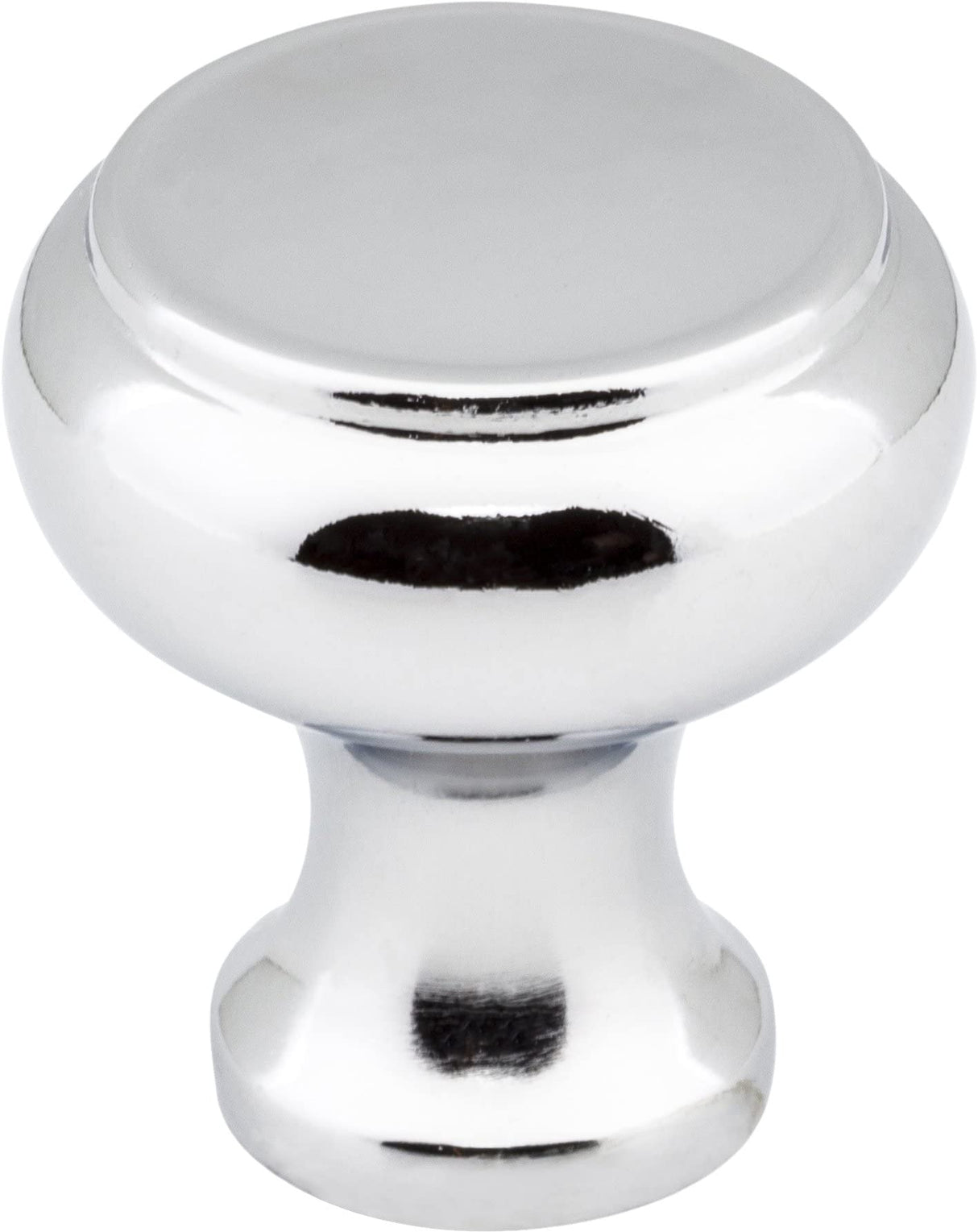 Elements 3898PC 1-3/16" Diameter Polished Chrome Button Westbury Cabinet Knob