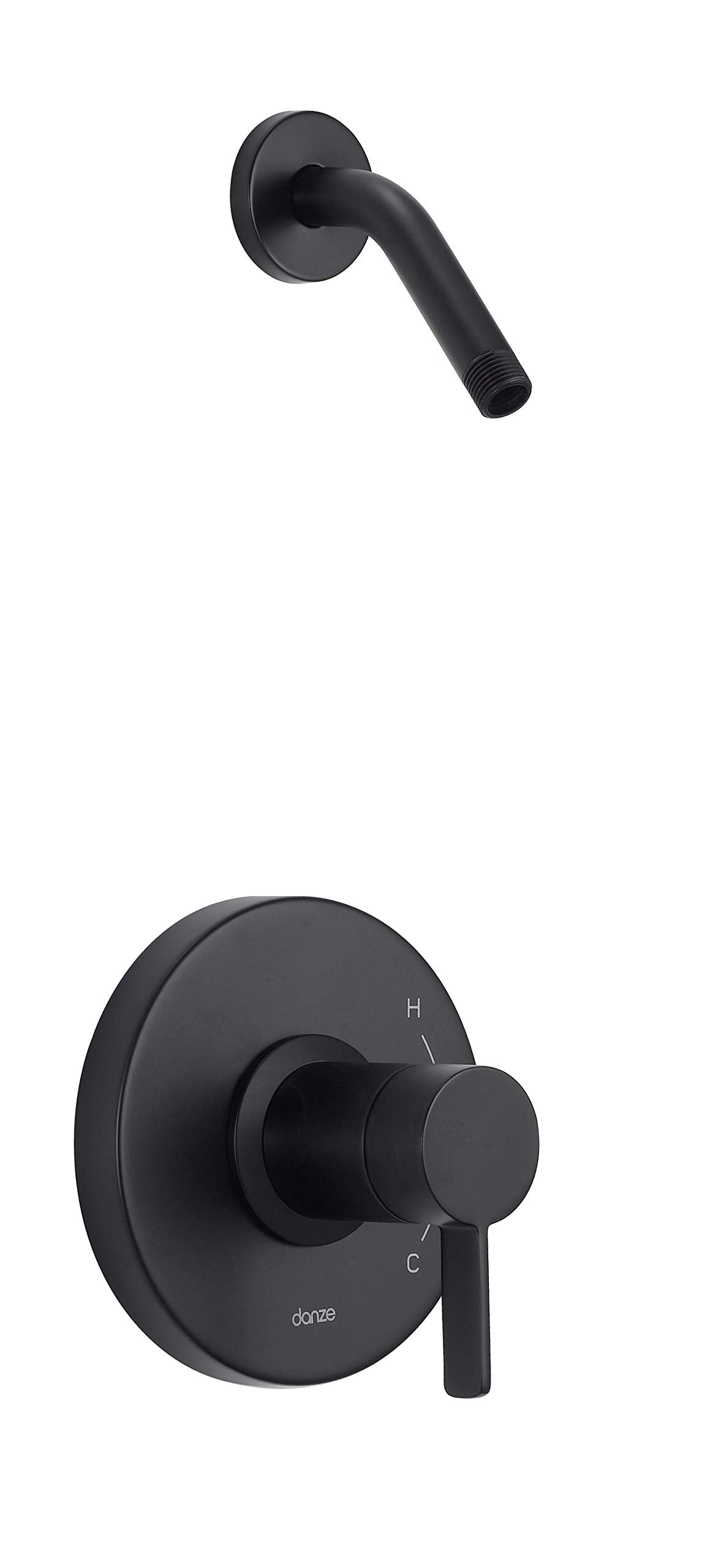 Gerber D520530LSBSTC Satin Black Amalfi Shower-only Trim Kit, Without Showerhead