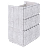 Fresca FCB3124RWH-FC Fresca Formosa 23" Floor Standing Modern Bathroom Cabinet in Rustic White