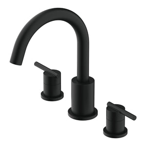 Gerber D305758BST Parma Three Piece Roman Tub Trim Kit - Satin Black