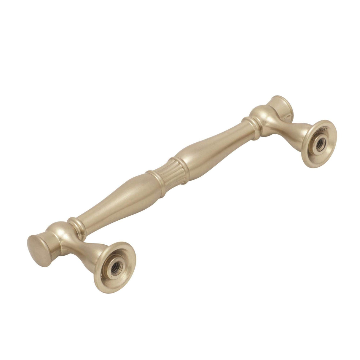 Amerock Cabinet Pull Satin Nickel 3-3/4 inch (96 mm) Center to Center Crawford 1 Pack Drawer Pull Drawer Handle Cabinet Hardware