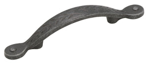 Amerock Cabinet Pull Wrought Iron Dark 3 inch (76 mm) Center to Center Nature's Splendor 1 Pack Drawer Pull Drawer Handle Cabinet Hardware