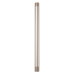 Universal 12 in. Ceiling-Mounted Shower Arm in Brushed Nickel