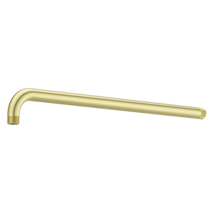 Universal 18 in. Straight Shower Arm in Brushed Gold