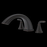 Winfield 2-Handle Roman Tub Trim in  Tuscan Bronze