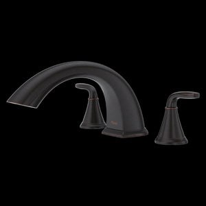 Winfield 2-Handle Roman Tub Trim in  Tuscan Bronze