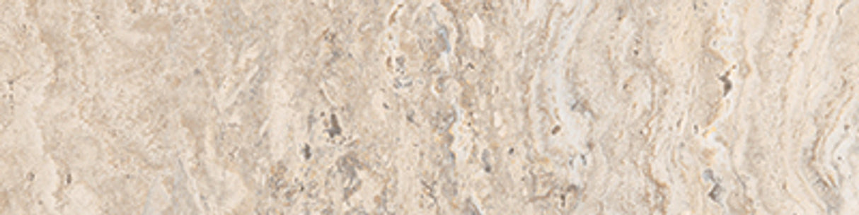 Anatolia Tile 3X12 Antico Matte Ivory Porcelain Bullnose 63-552  - premium natural stone mosaic tile from Anatolia Tile, available at PoshHaus showroom in Keene, NH
