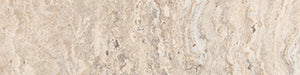 Anatolia Tile 3X12 Antico Matte Ivory Porcelain Bullnose 63-552  - premium natural stone mosaic tile from Anatolia Tile, available at PoshHaus showroom in Keene, NH