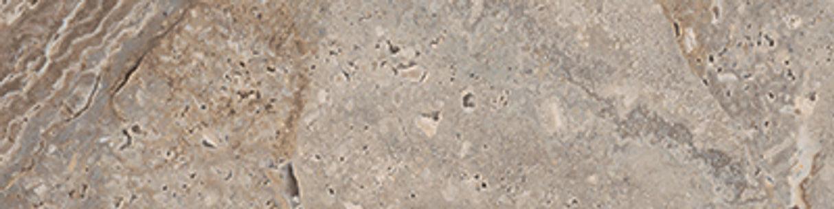 Anatolia Tile 3X12 Antico Matte Walnut Porcelain Bullnose 63-554  - premium natural stone mosaic tile from Anatolia Tile, available at PoshHaus showroom in Keene, NH