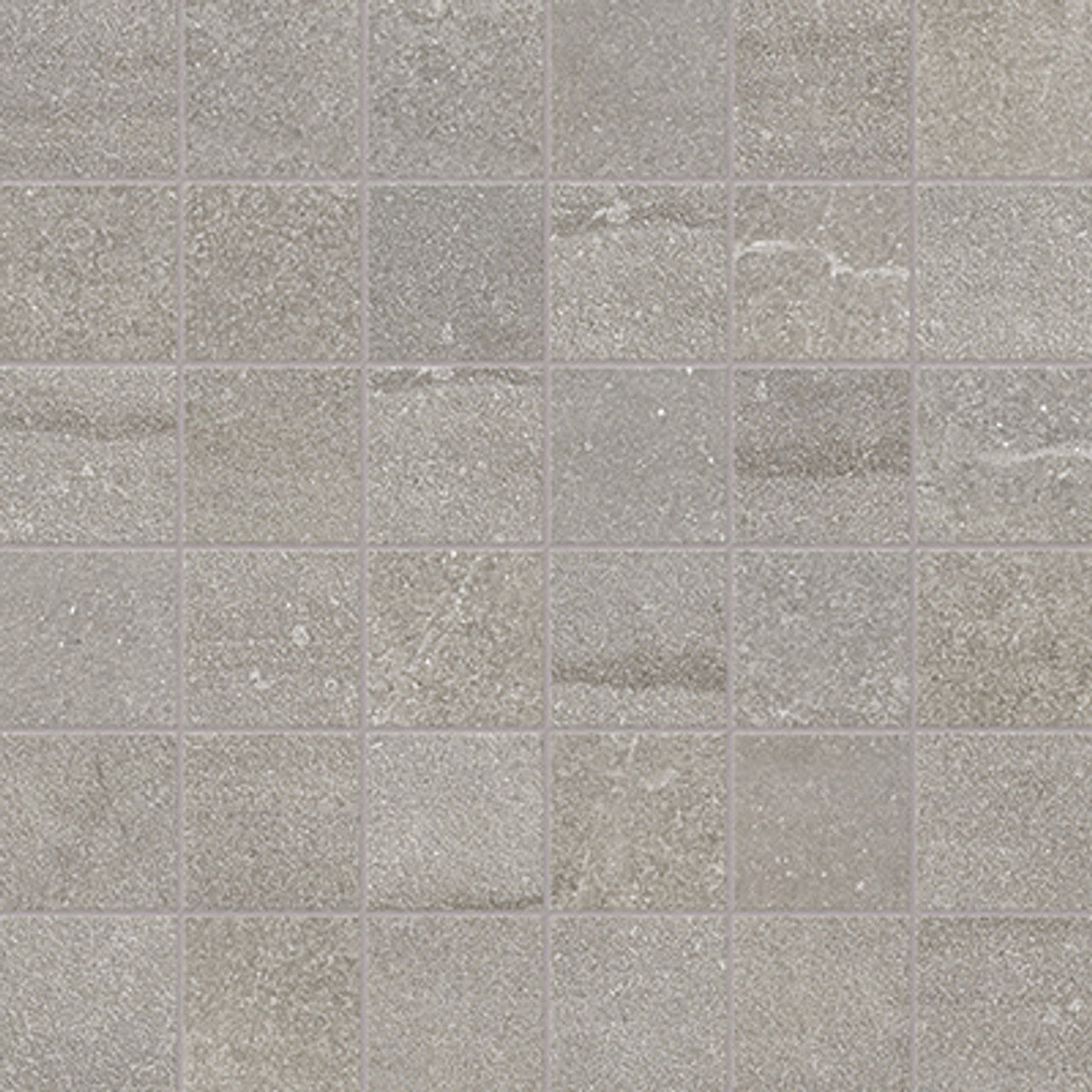 Anatolia Tile 2X2 Matte Crux Ash 36 Inch Porcelain Mosaics. 1 Sheet = 1.16 Sq. Ft. 4501-0074-0 (63-526) Ash 2x2 - premium natural stone mosaic tile from Anatolia Tile, available at PoshHaus showroom in Keene, NH