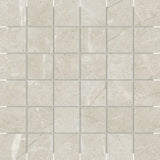 Anatolia Tile 2X2 Torino Avorio Matte 36 Piece Porcelain Mosaics. 1 Sheet = .96 Sq. Ft. 4501-0290-0 (63-568) Avorio 2x2 - premium natural stone mosaic tile from Anatolia Tile, available at PoshHaus showroom in Keene, NH
