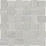 Anatolia Tile 2X2 Basketweave Davenport Ash Matte Porcelain Mosaics. 1 Sheet = .97 Sq. Ft. 4501-0078-0 (63-577) Ash Basketweave 2x2 - premium natural stone mosaic tile from Anatolia Tile, available at PoshHaus showroom in Keene, NH