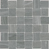 Anatolia Tile 2X2 Basketweave Davenport Mica Matte Porcelain Mosaics. 1 Sheet = .97 Sq. Ft. 4501-0081-0 (63-579) Mica Basketweave 2x2 - premium natural stone mosaic tile from Anatolia Tile, available at PoshHaus showroom in Keene, NH