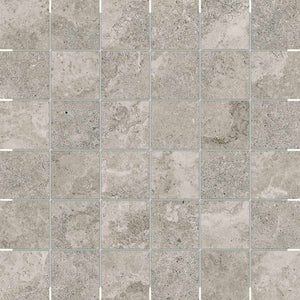 Anatolia Tile 2X2 Veneta Stormio Matte 36 Piece Porcelain Mosaics. 1 Sheet = .96 Sq. Ft. 4501-0300-0 (63-585) Stormio 2x2 - premium natural stone mosaic tile from Anatolia Tile, available at PoshHaus showroom in Keene, NH