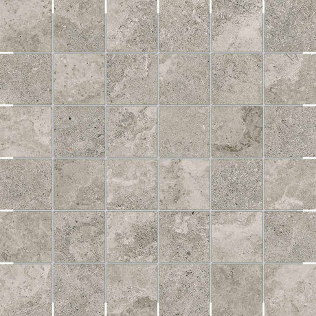 Anatolia Tile 2X2 Veneta Stormio Matte 36 Piece Porcelain Mosaics. 1 Sheet = .96 Sq. Ft. 4501-0300-0 (63-585) Stormio 2x2 - premium natural stone mosaic tile from Anatolia Tile, available at PoshHaus showroom in Keene, NH
