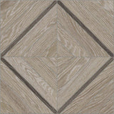 Anatolia Tile 16X16 Aspen French Oak Marquetry Matte Porcelain Mosaics. 1 Sheet = 1.69 Sq. Ft. 4501-0016-1 French Oak Marquetry - premium natural stone mosaic tile from Anatolia Tile, available at PoshHaus showroom in Keene, NH