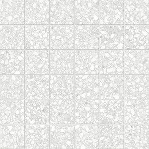 Anatolia Tile 2X2 Station Pearl Matte 36 Piece Porcelain Mosaics. 1 Sheet = .96 Sq. Ft. 4501-0317-0 (63-667) Pearl 2x2 - premium natural stone mosaic tile from Anatolia Tile, available at PoshHaus showroom in Keene, NH