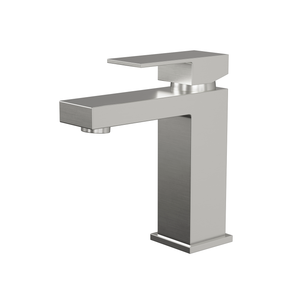 DAX Brass Single Handle Bathroom Faucet, Brushed Nickel DAX-6951A-BN