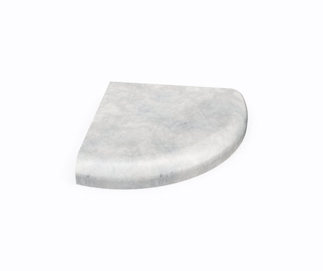 Swanstone™ 4-3/4"W x 4-3/4"D Ice Corner Shower Wall Soap Dish (2-Piece)