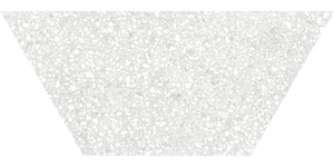 Anatolia Tile 10X24 Station Pearl Porcelain Half Hexagon Tile 64-002  - premium natural stone mosaic tile from Anatolia Tile, available at PoshHaus showroom in Keene, NH