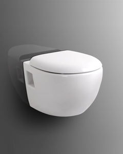 Metro Wallhung Toilet, White