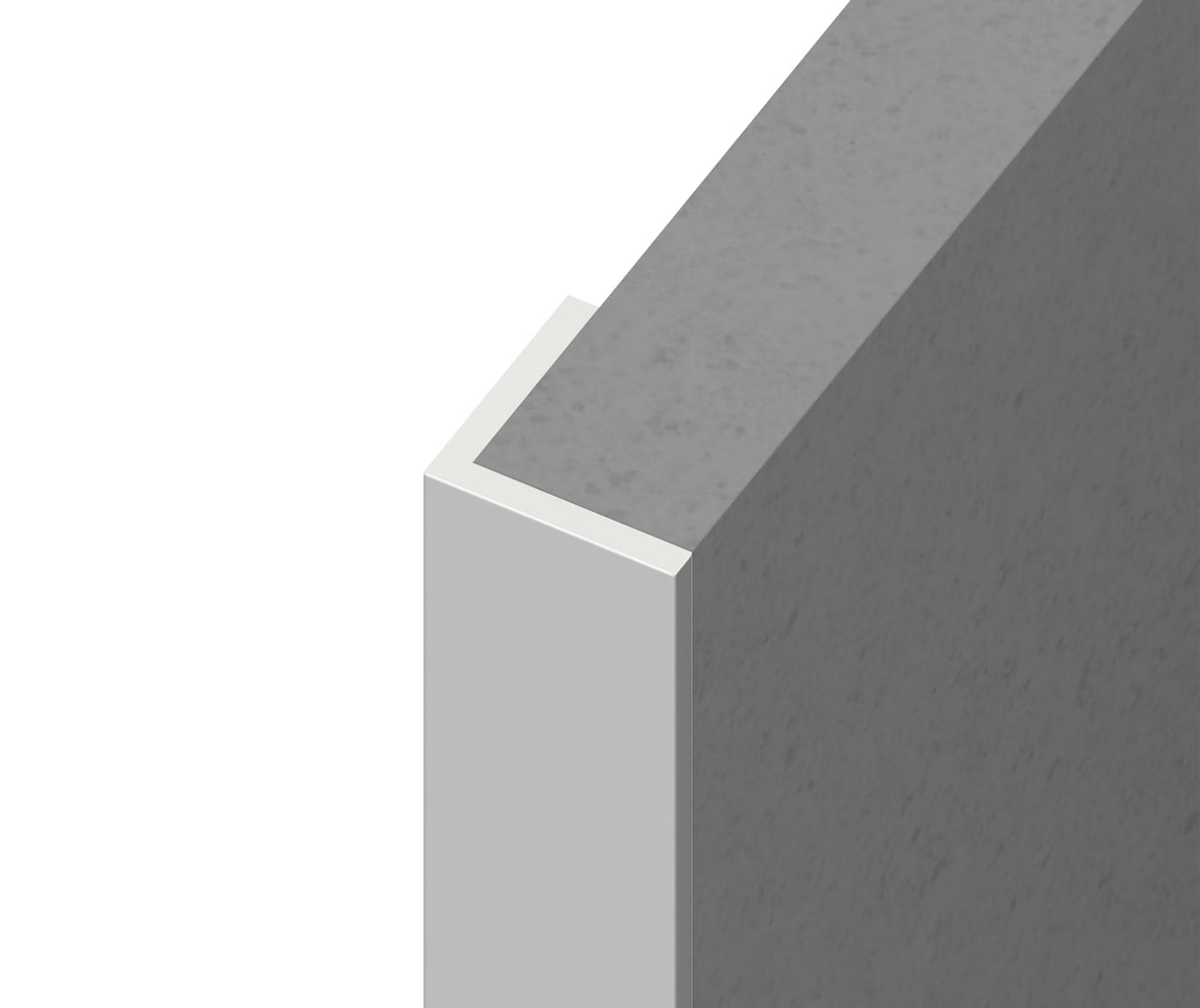 Swanstone 96 in. Metal Edge Trim Kit in Matte Black ETRMKAL.002