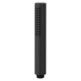 Modern Round Single Function Hand Shower Wand in Matte Black