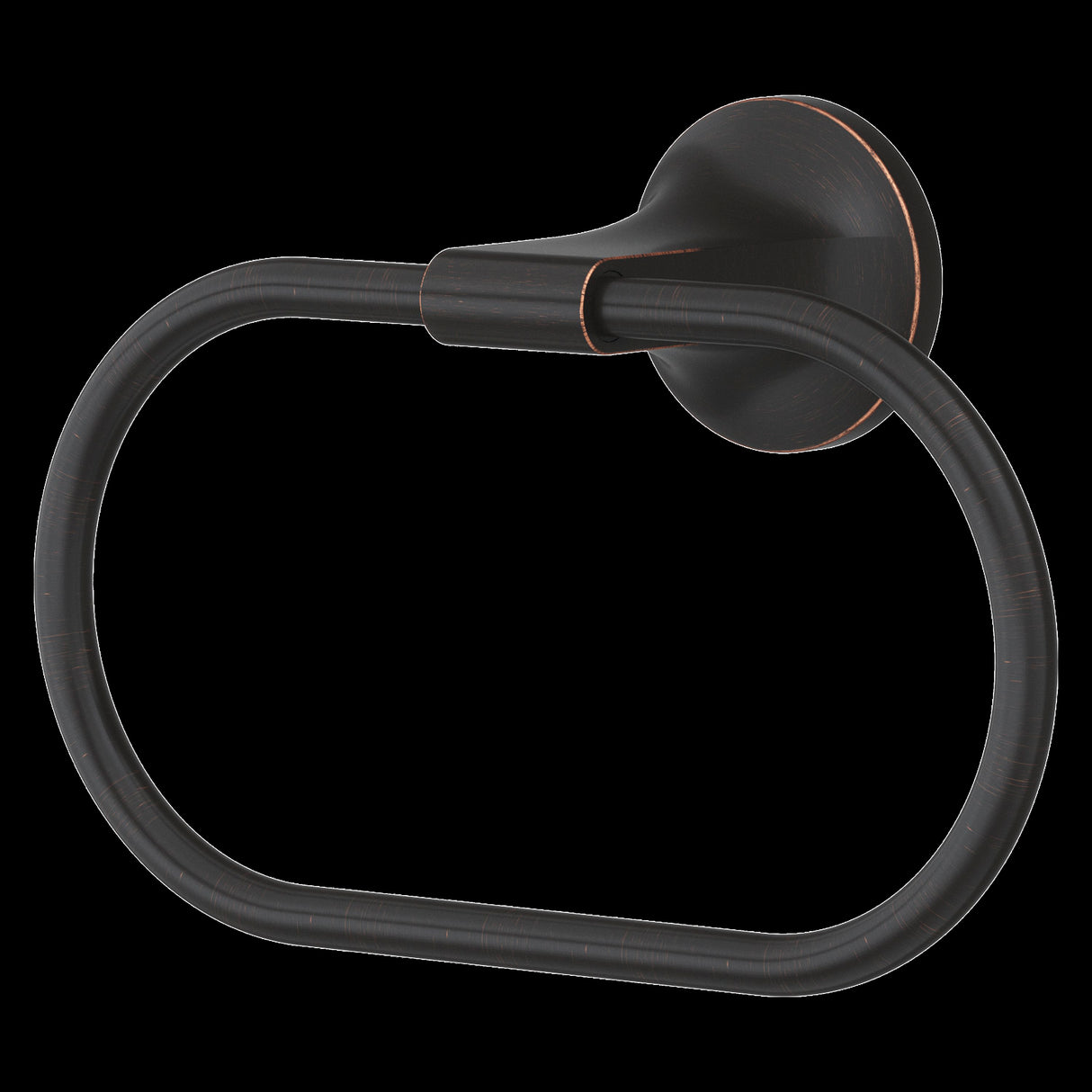 Pfirst Modern Towel Ring in Tuscan Bronze