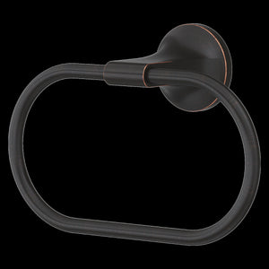 Pfirst Modern Towel Ring in Tuscan Bronze