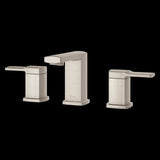 Deckard 2-Handle 8" Widespread Bathroom Faucet in Brushed Nickel