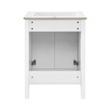 Bastille 24" Bathroom Vanity in White