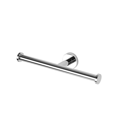 Toilet Roll Holder, Chromed, Brass, Spare, Double