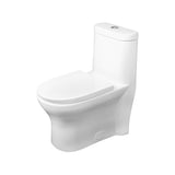 DAX Ceramic Modern Oval Toilet, White BSN-832