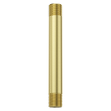 Universal 6 in. Ceiling-Mounted Shower Arm in Brushed Gold