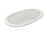 MAAX 106169-103-001 Talma 7242 Acrylic Drop-in End Drain Aeroeffect Bathtub in White