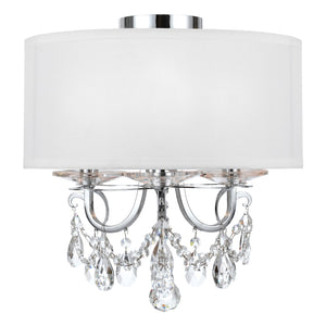 Othello 3 Light Polished Chrome Semi Flush Mount 6623-CH-CL-MWP_CEILING