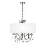 Othello 5 Light Clear Crystal Polished Chrome Chandelier 6625-CH-CL-MWP