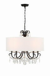 Othello 5 Light Clear Crystal Polished Chrome Chandelier 6625-CH-CL-MWP