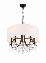 Othello 5 Light Clear Crystal Polished Chrome Chandelier 6625-CH-CL-MWP