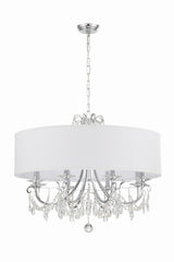 Othello 8 Light Polished Chrome Chandelier 6628-CH-CL-MWP