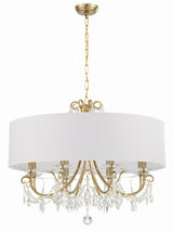 Othello 8 Light Polished Chrome Chandelier 6628-CH-CL-MWP