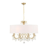 Othello 8 Light Polished Chrome Chandelier 6628-CH-CL-MWP