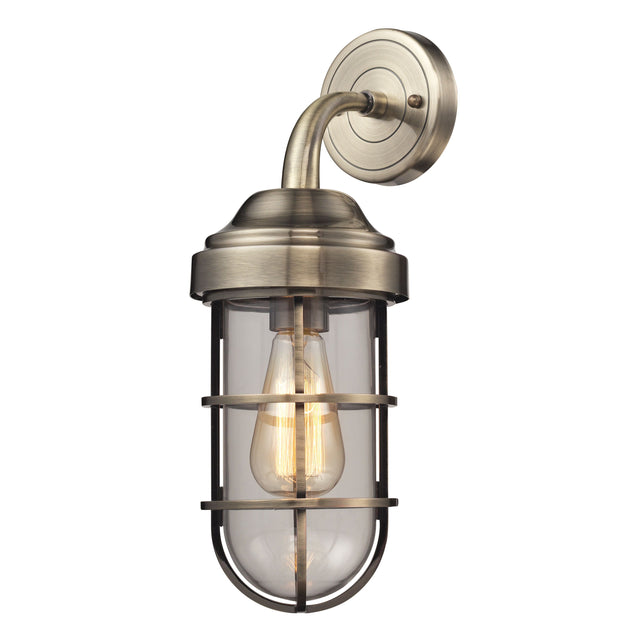 Elk 66375/1 Seaport 16'' High 1-Light Sconce - Antique Brass