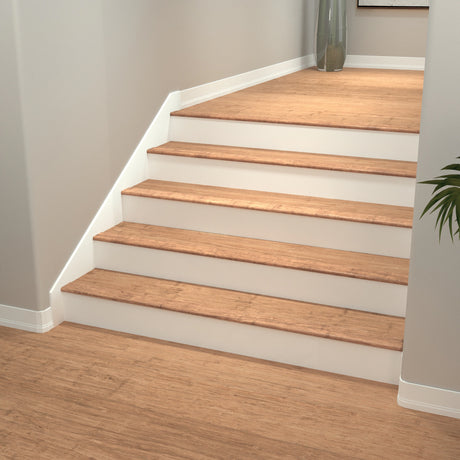 CALI Mocha Overlap Stair Nosing 9/16" 7104006515 72 x 3-1/4 x 1