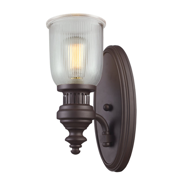 Elk 66760-1 Chadwick 15'' High 1-Light Sconce - Oiled Bronze