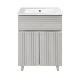 Bernay 24" Bathroom Vanity in Shell