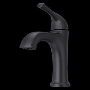 McAllen Single-Control Bathroom Faucet in Matte Black