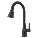Frontera Pull-Down Ktichen Faucet in Matte Black